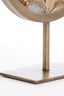 Light & Living Accessories Ornament on base 25x10x35 cm GOUYA yellow agate+antiq bronz House of Isabella UK