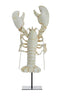 Light & Living Accessories Ornament on base 25x14x56,5 cm LOBSTER off white House of Isabella UK