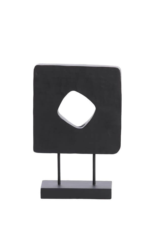 Light & Living Accessories Ornament on base 26x9x38,5 cm ZARATE wood black House of Isabella UK