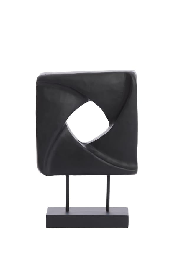 Light & Living Accessories Ornament on base 26x9x38,5 cm ZARATE wood black House of Isabella UK