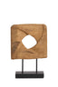 Light & Living Accessories Ornament on base 26x9x38,5 cm ZARATE wood natural+black House of Isabella UK