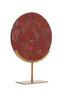 Light & Living Accessories Ornament on base 35x12x50 cm GOUYA red agate+antique bronze House of Isabella UK