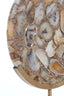 Light & Living Accessories Ornament on base 35x12x50 cm GOUYA yellow agate+antiq bronz House of Isabella UK