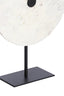 Light & Living Accessories Ornament on base 35x12x50 cm YFKE marble white+matt black House of Isabella UK