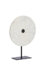 Light & Living Accessories Ornament on base 35x12x50 cm YFKE marble white+matt black House of Isabella UK