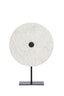 Light & Living Accessories Ornament on base 35x12x50 cm YFKE marble white+matt black House of Isabella UK