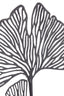 Light & Living Accessories Ornament on base 36x10x48 cm LEAF matt black House of Isabella UK