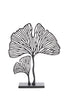 Light & Living Accessories Ornament on base 36x10x48 cm LEAF matt black House of Isabella UK