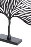 Light & Living Accessories Ornament on base 36x6x39 cm LEAF matt black House of Isabella UK