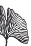 Light & Living Accessories Ornament on base 36x6x39 cm LEAF matt black House of Isabella UK