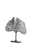 Light & Living Accessories Ornament on base 36x6x39 cm LEAF matt black House of Isabella UK