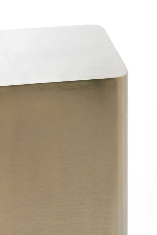 Light & Living Accessories Pillar 30,5x30,5x80 cm ALURIO nickel satin House of Isabella UK