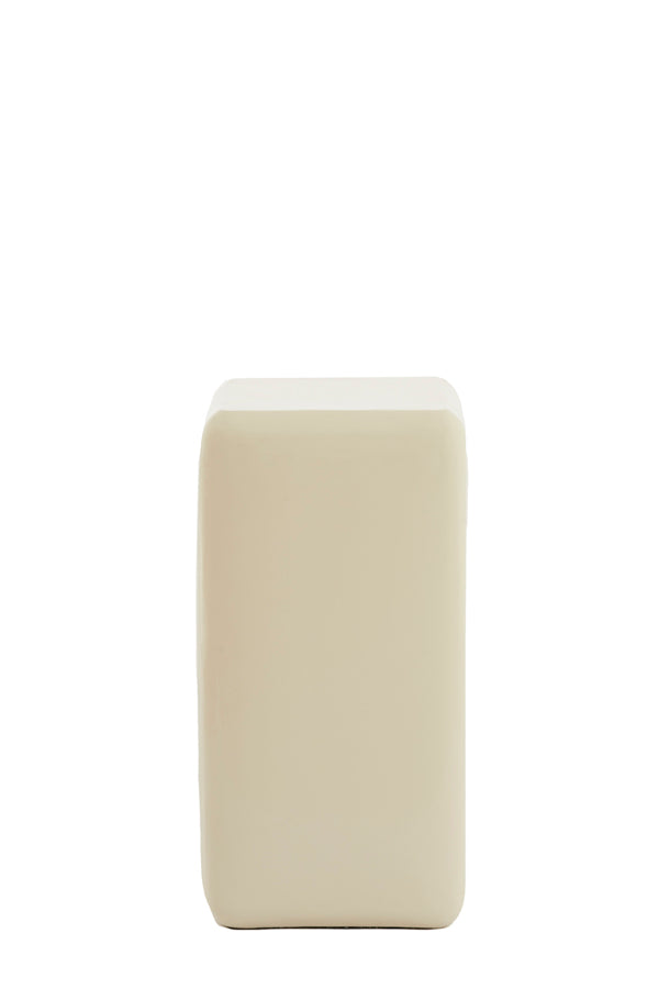 Light & Living Accessories Pillar 30x30x60 cm FABI shiny cream House of Isabella UK