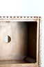 Light & Living Accessories Pillar 30x30x60 cm GATURA wood dark brown+glass brown House of Isabella UK