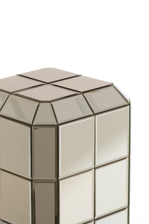 Light & Living Accessories Pillar 30x30x80 cm LUCIANO brown House of Isabella UK