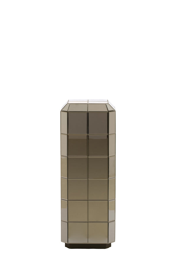 Light & Living Accessories Pillar 30x30x80 cm LUCIANO brown House of Isabella UK