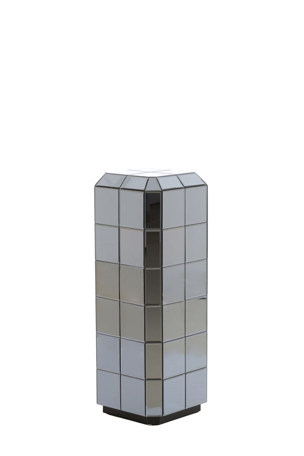 Light & Living Accessories Pillar 30x30x80 cm LUCIANO smoke House of Isabella UK
