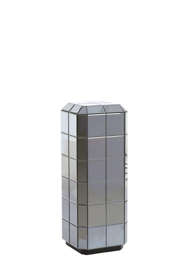 Light & Living Accessories Pillar 30x30x80 cm LUCIANO smoke House of Isabella UK