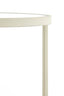 Light & Living Accessories Pillar 30x60,5 cm RETIRO clear rib glass+cream House of Isabella UK