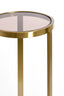 Light & Living Accessories Pillar 30x60,5 cm RETIRO glass brown-light gold House of Isabella UK