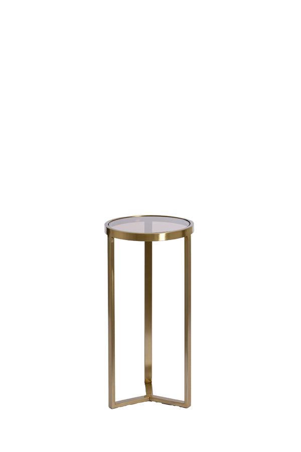 Light & Living Accessories Pillar 30x60,5 cm RETIRO glass brown-light gold House of Isabella UK