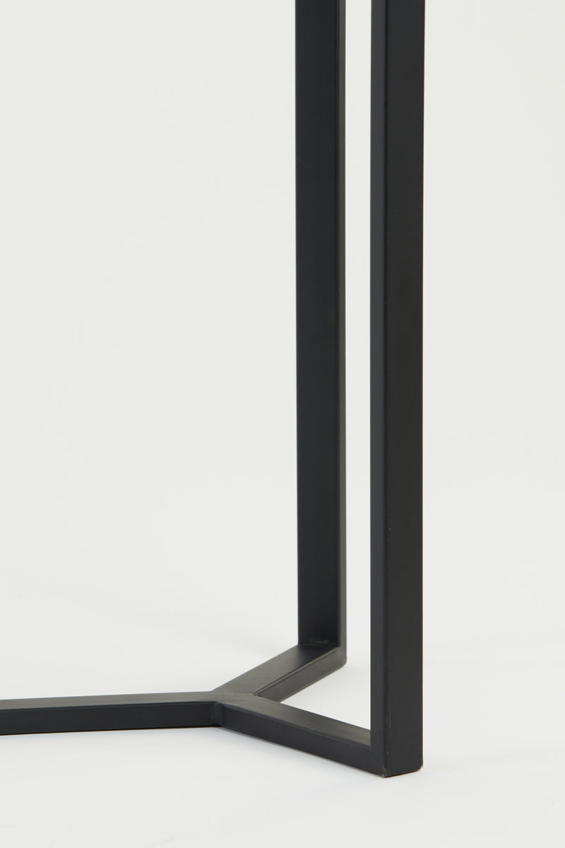 Light & Living Accessories Pillar 30x60,5 cm RETIRO matt black+raw antique bronze House of Isabella UK