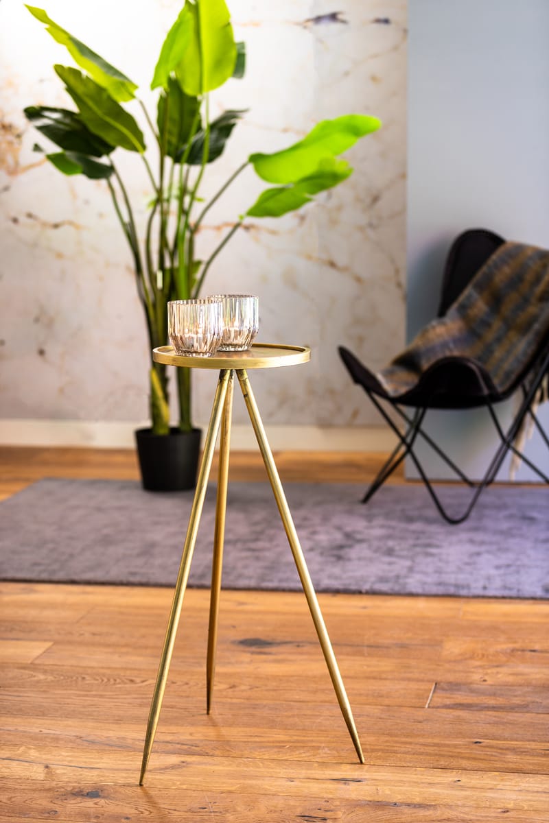 Light & Living Accessories Pillar 30x80,5 cm ENVIRA antique gold House of Isabella UK