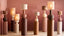 Light & Living Accessories Pillar 30x80 cm ALURIA matt eggplant House of Isabella UK