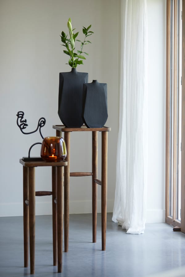 Light & Living Accessories Pillar 32x32x80 cm QIANO acacia wood brown House of Isabella UK