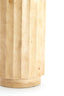 Light & Living Accessories Pillar 35x80 cm ELLENA wood matt natural House of Isabella UK