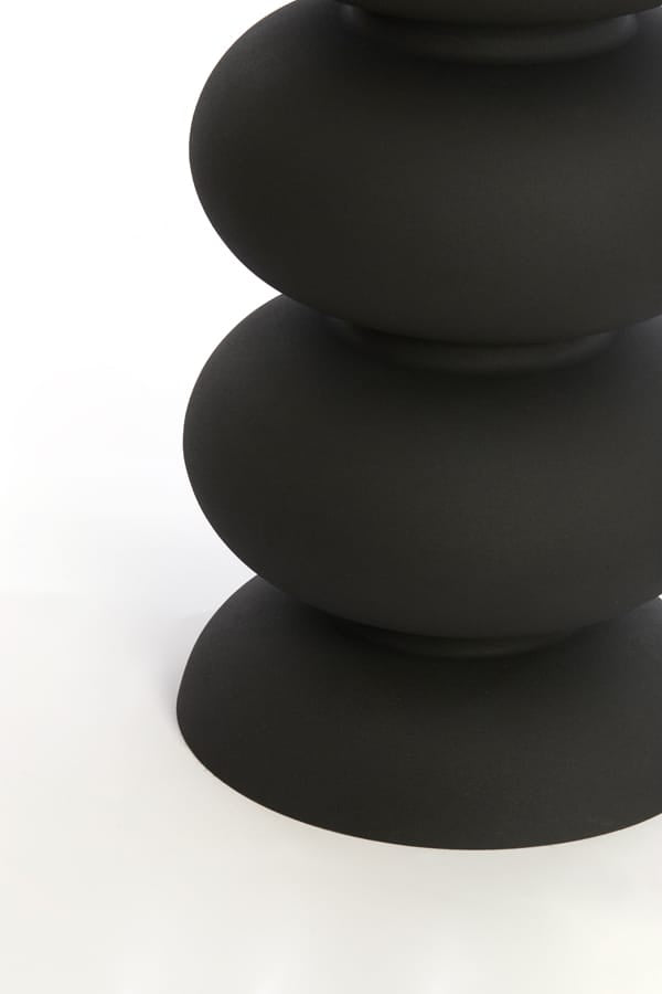 Light & Living Accessories Pillar 35x80 cm KOBODO matt black House of Isabella UK
