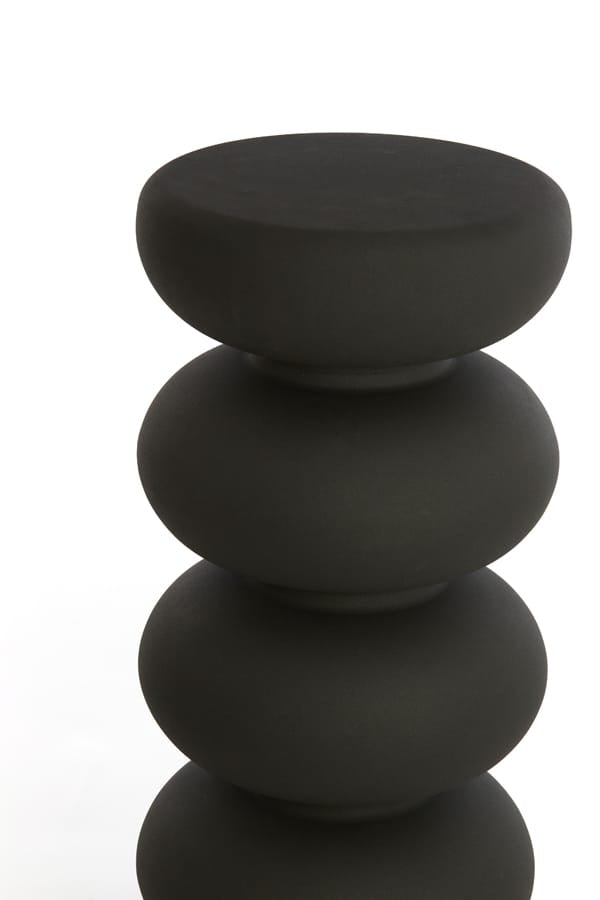 Light & Living Accessories Pillar 35x80 cm KOBODO matt black House of Isabella UK