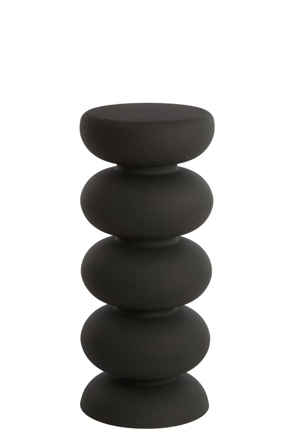 Light & Living Accessories Pillar 35x80 cm KOBODO matt black House of Isabella UK
