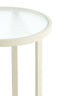 Light & Living Accessories Pillar 35x81 cm RETIRO clear rib glass+cream House of Isabella UK