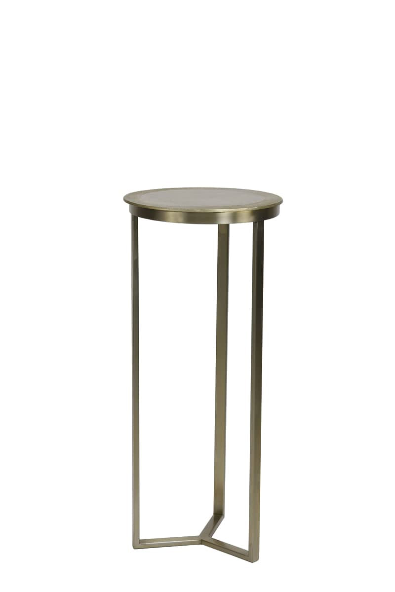 Light & Living Accessories Pillar 35x81 cm RETIRO light gold House of Isabella UK