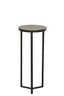 Light & Living Accessories Pillar 35x81 cm RETIRO matt black+raw antique bronze House of Isabella UK