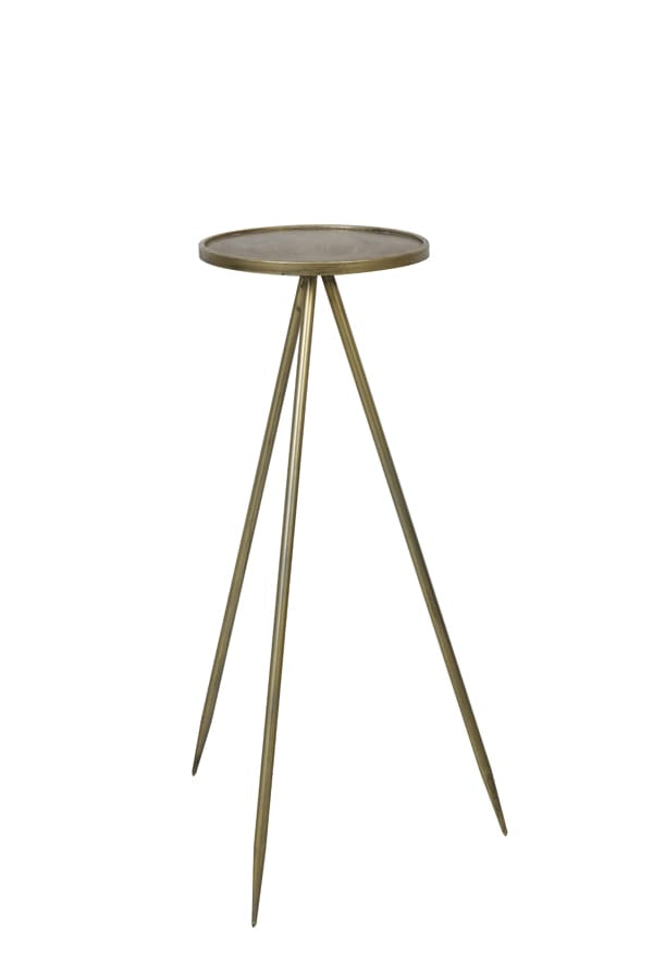 Light & Living Accessories Pillar 35x98,5 cm ENVIRA antique gold House of Isabella UK