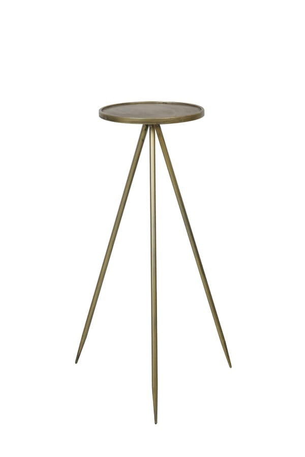Light & Living Accessories Pillar 35x98,5 cm ENVIRA antique gold House of Isabella UK
