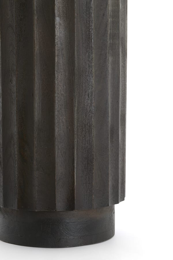 Light & Living Accessories Pillar 40x100 cm ELLENA wood matt dark russet House of Isabella UK