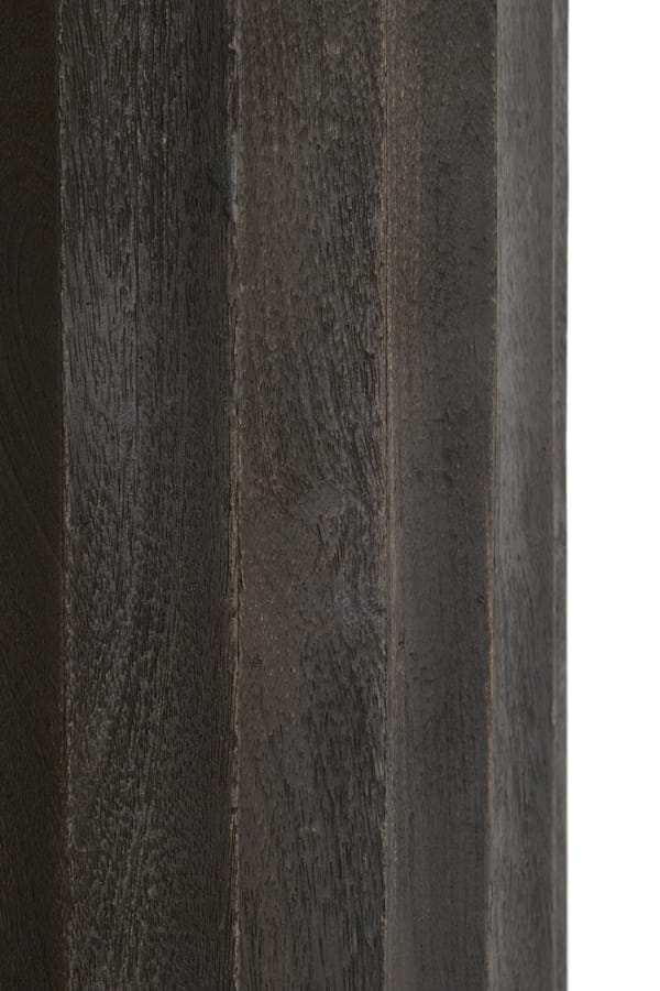 Light & Living Accessories Pillar 40x100 cm ELLENA wood matt dark russet House of Isabella UK