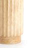 Light & Living Accessories Pillar 40x100 cm ELLENA wood matt natural House of Isabella UK