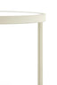 Light & Living Accessories Pillar 40x101 cm RETIRO clear rib glass+cream House of Isabella UK