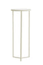 Light & Living Accessories Pillar 40x101 cm RETIRO clear rib glass+cream House of Isabella UK