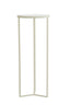 Light & Living Accessories Pillar 40x101 cm RETIRO clear rib glass+cream House of Isabella UK
