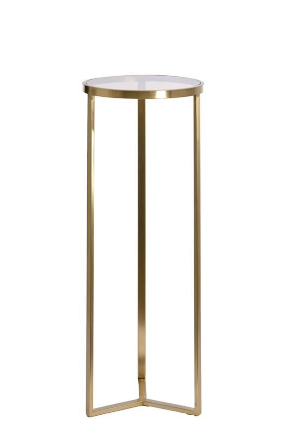Light & Living Accessories Pillar 40x101 cm RETIRO glass brown-light gold House of Isabella UK