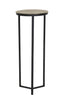 Light & Living Accessories Pillar 40x101 cm RETIRO matt black+raw antique bronze House of Isabella UK