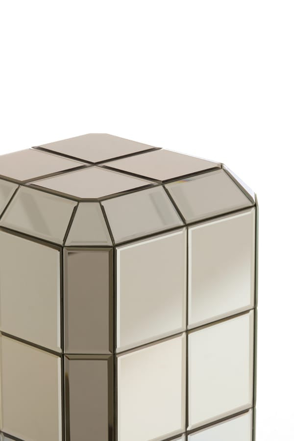 Light & Living Accessories Pillar 40x40x100 cm LUCIANO brown House of Isabella UK