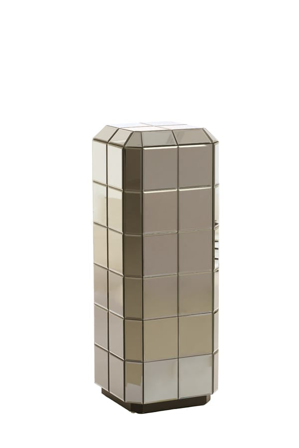 Light & Living Accessories Pillar 40x40x100 cm LUCIANO brown House of Isabella UK