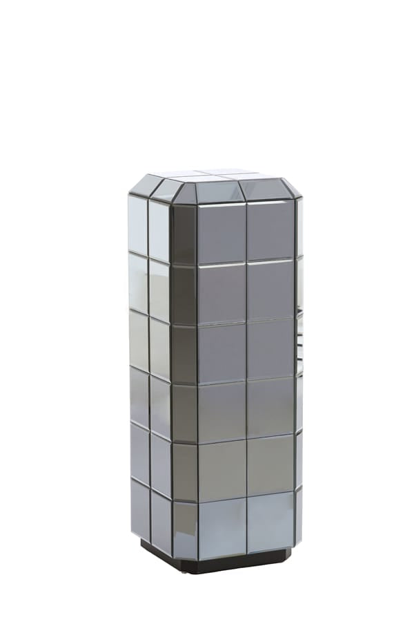 Light & Living Accessories Pillar 40x40x100 cm LUCIANO smoke House of Isabella UK