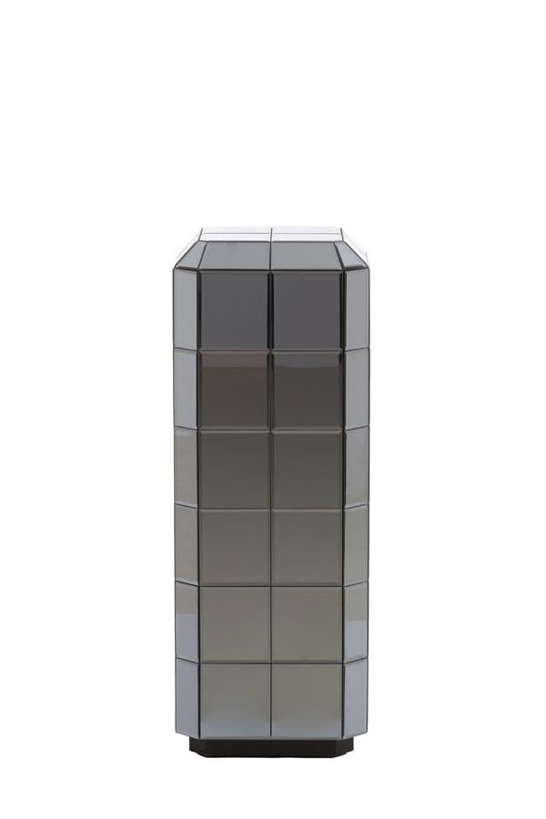 Light & Living Accessories Pillar 40x40x100 cm LUCIANO smoke House of Isabella UK